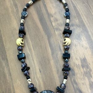 Skull Beaded Necklace